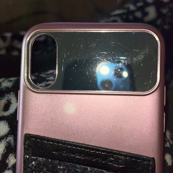 Rose Gold IPhone X Mirror Case - Picture 2 of 3